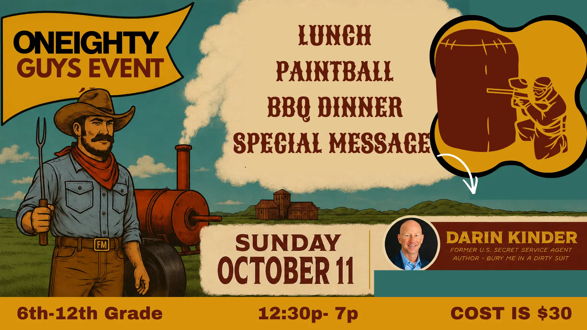 ONEIGHTY GUYS EVENT- OCT 11th